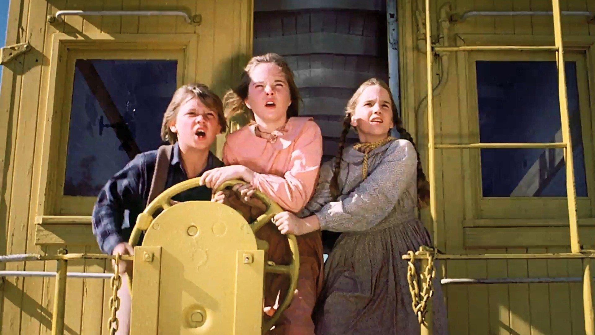 Still from The Runaway Caboose