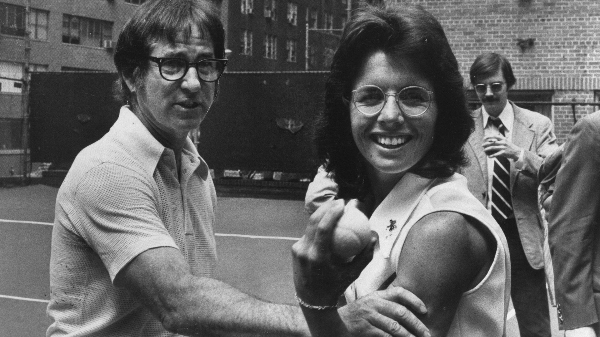 Still from Battle of the Sexes