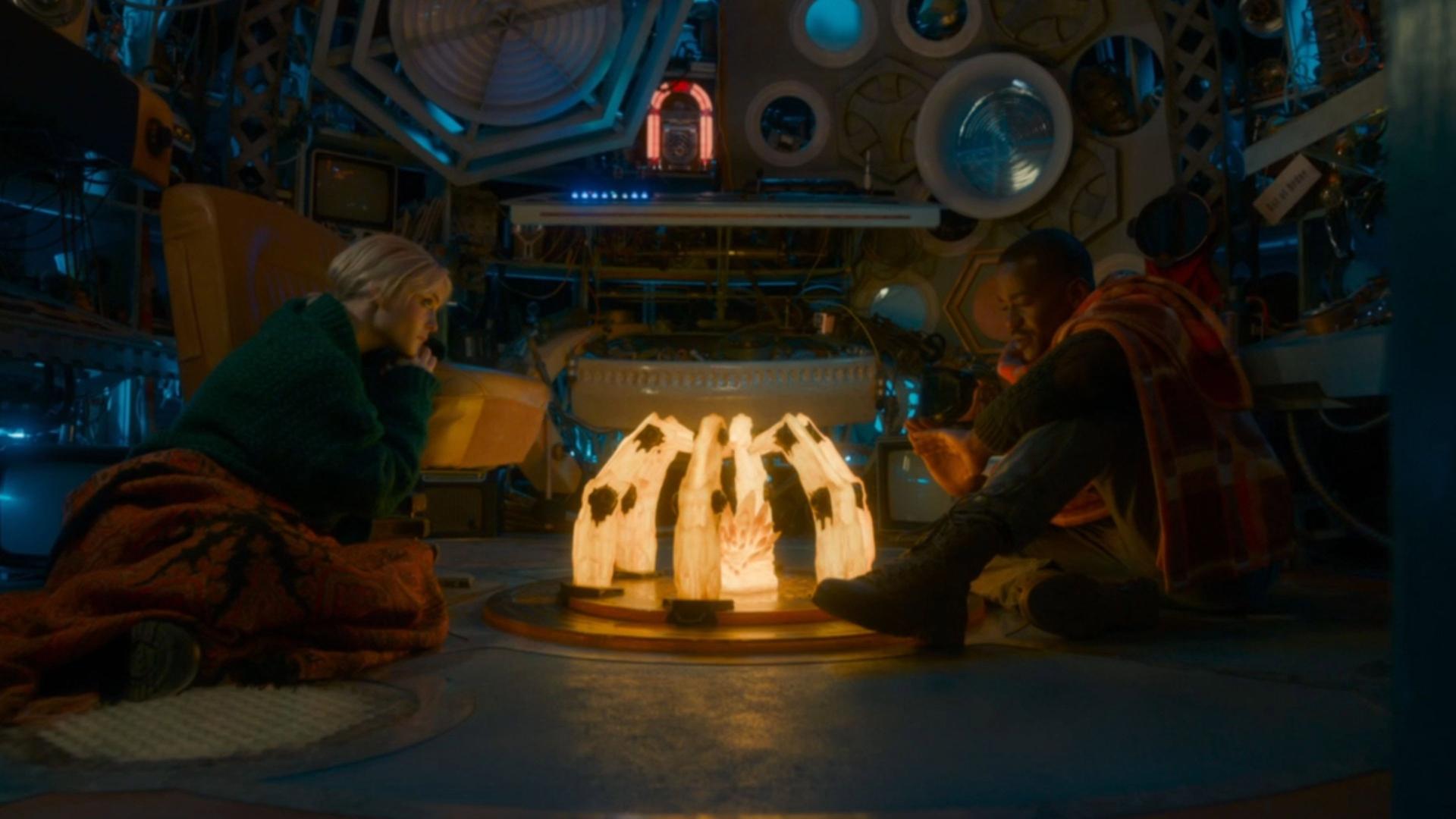 Still from Tales of The Tardis: The Pyramids of Mars