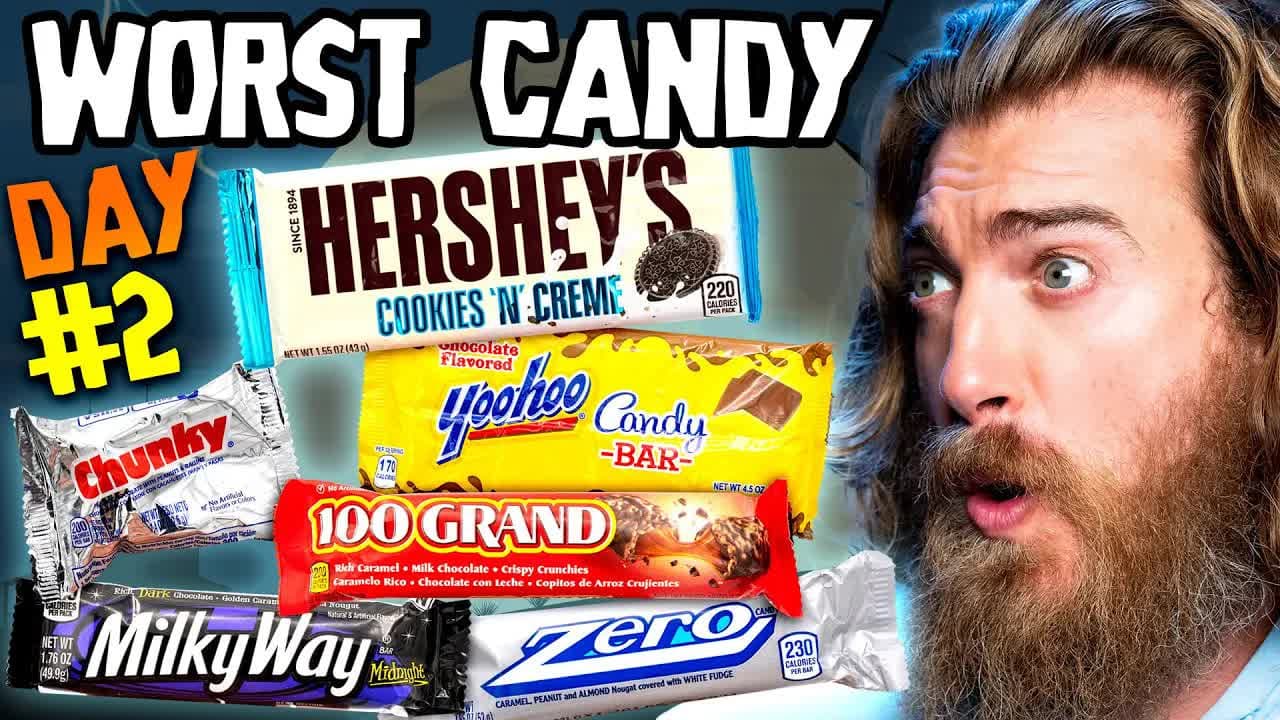 Still from Worst Halloween Candy Bar Taste Test (Day 2)