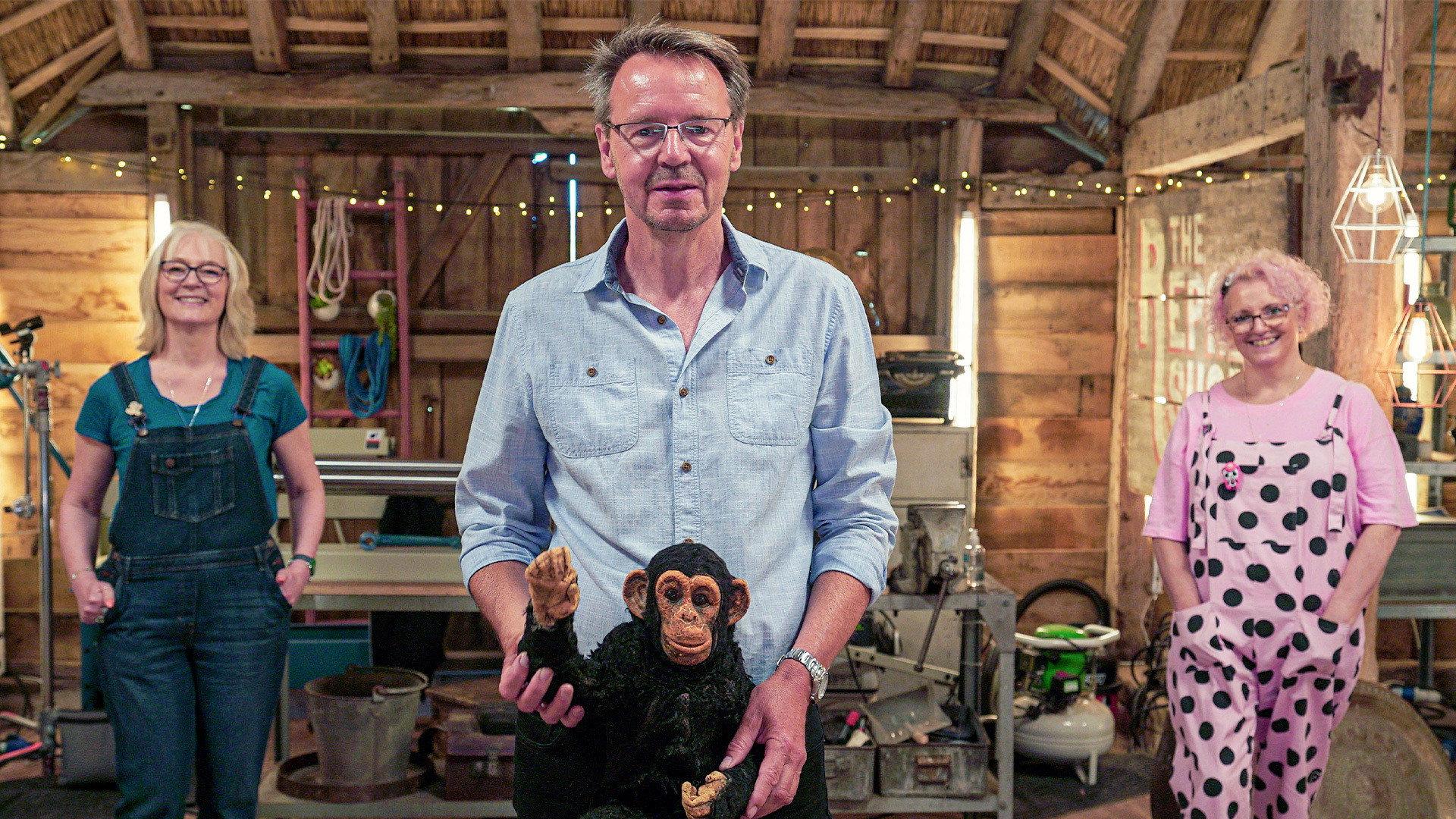 Still from Midge the Stuffed Monkey
