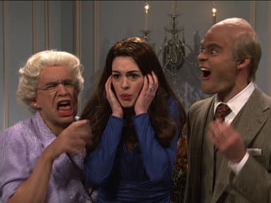 Still from Anne Hathaway with Florence and the Machine