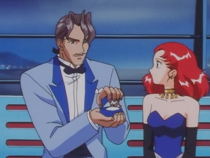 Still from Wedding Peach DX: Salvia's Love... We'll Fight, Even on a Luxury Liner!