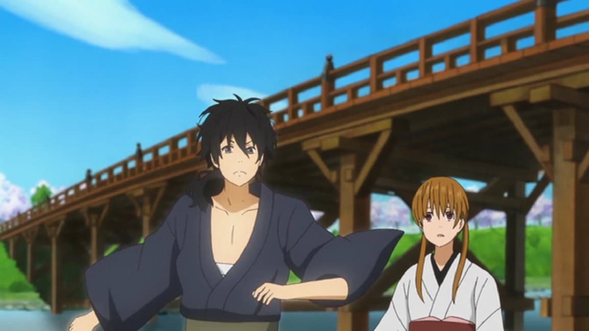Still from Sitting Next to Gangster-kun