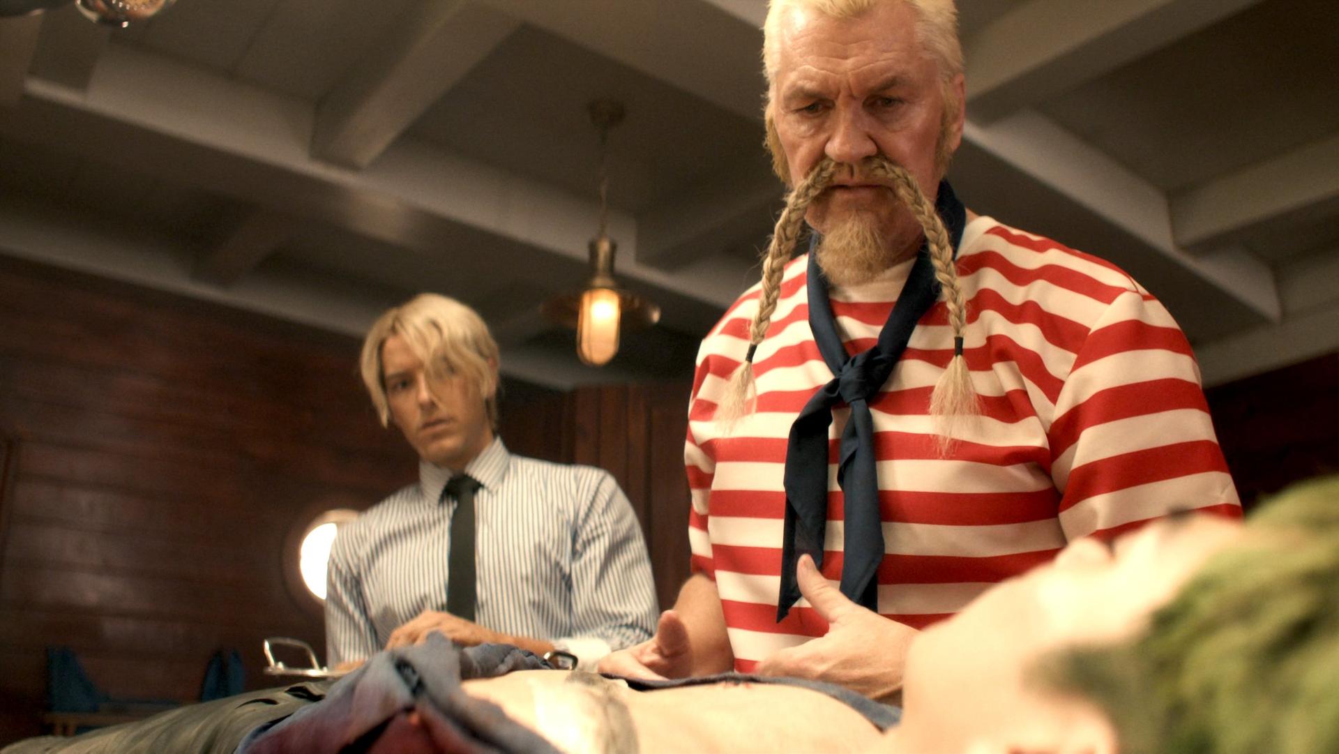 Still from THE CHEF AND THE CHORE BOY