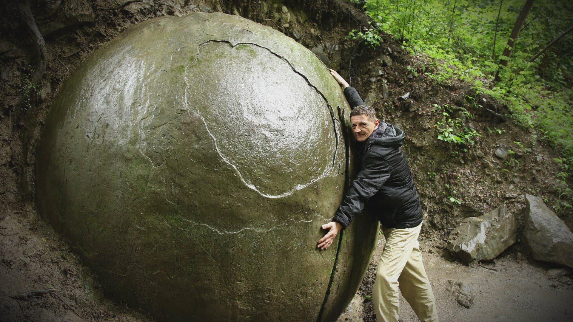 Still from Mystery of the Stone Spheres
