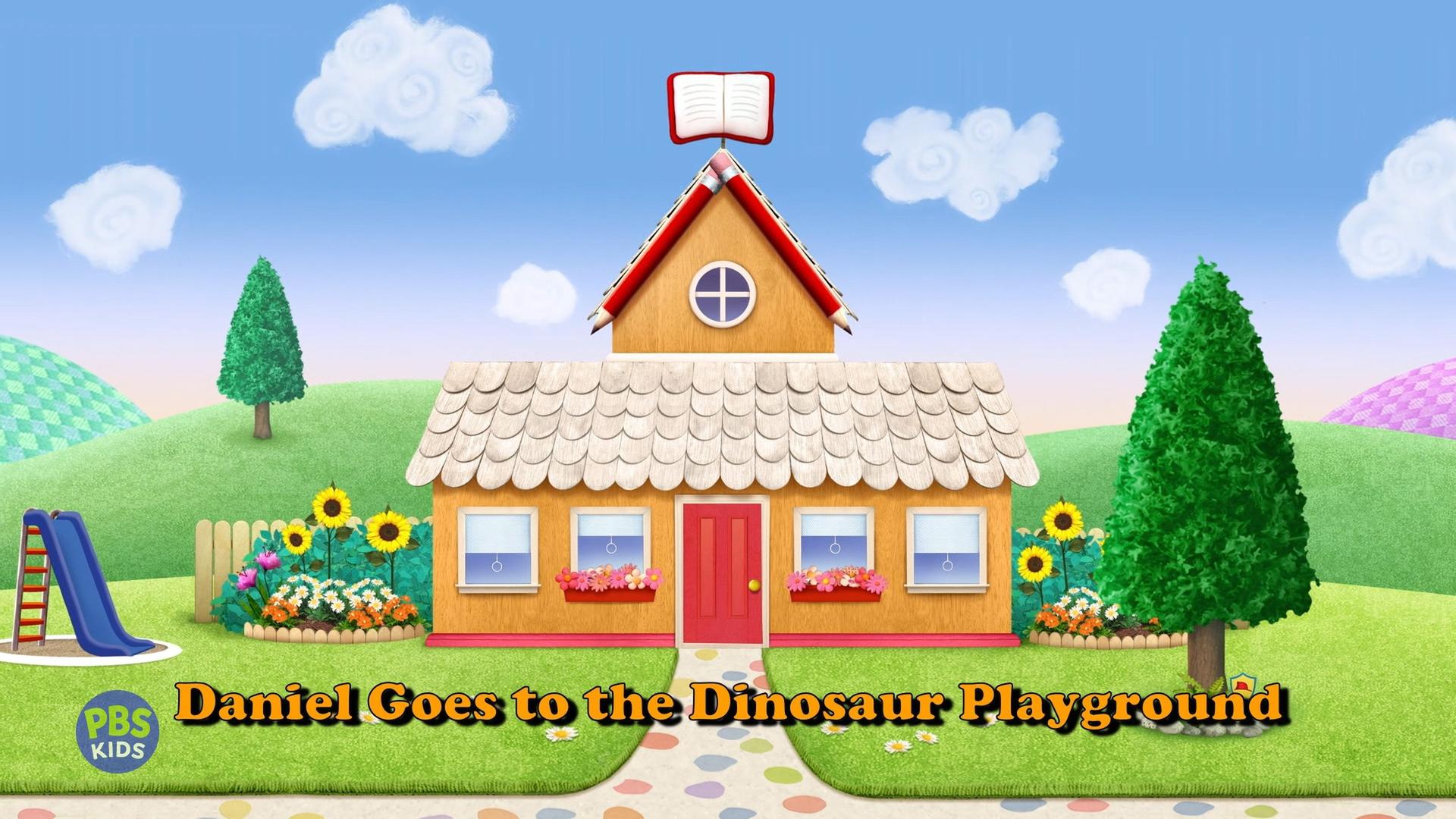 Still from Daniel Goes to the Dinosaur Playground