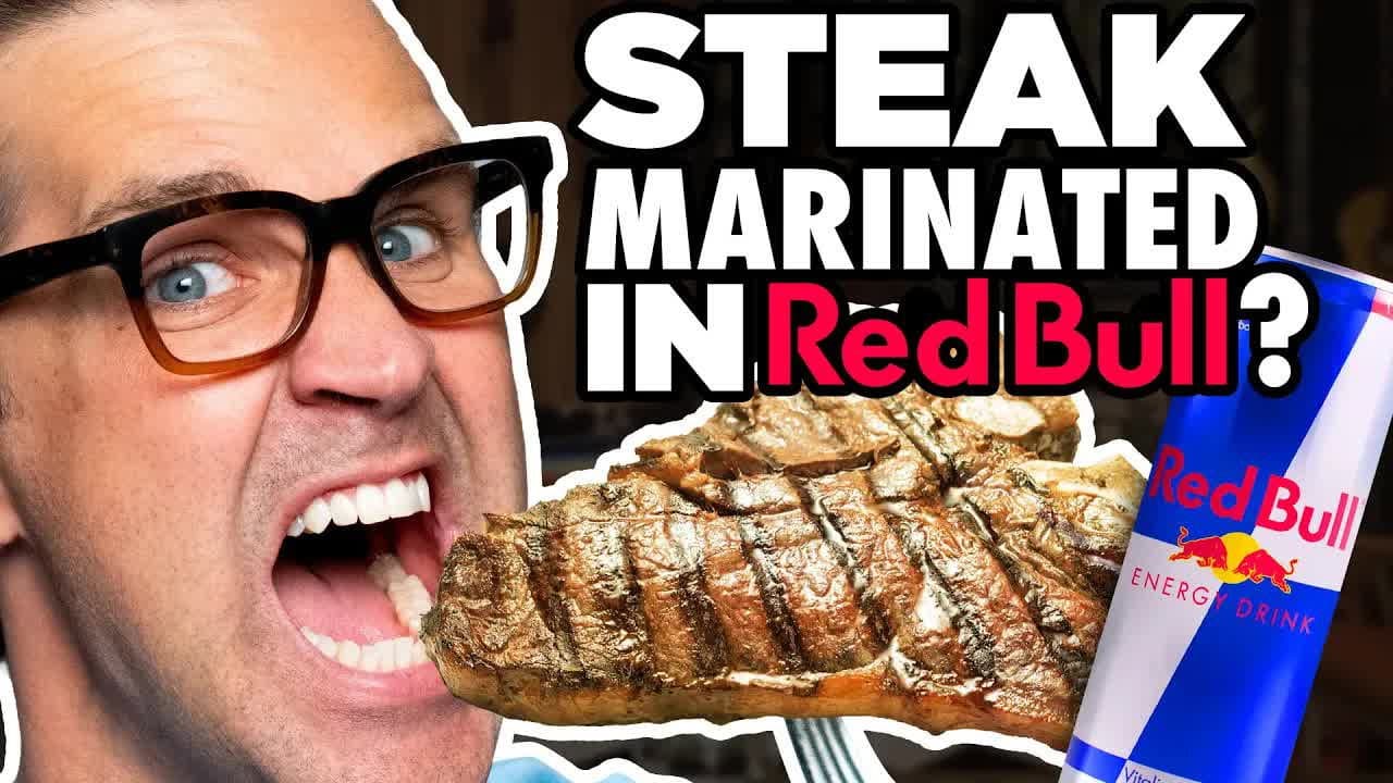 Still from Cooking Meat In Different Liquids (Taste Test)