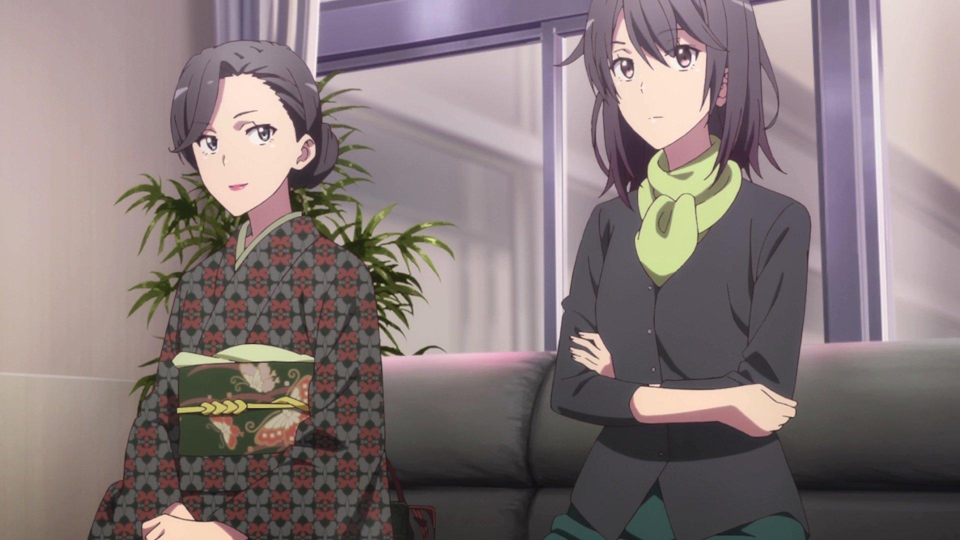 Still from By Chance, Yui Yuigahama Thinks of the Future