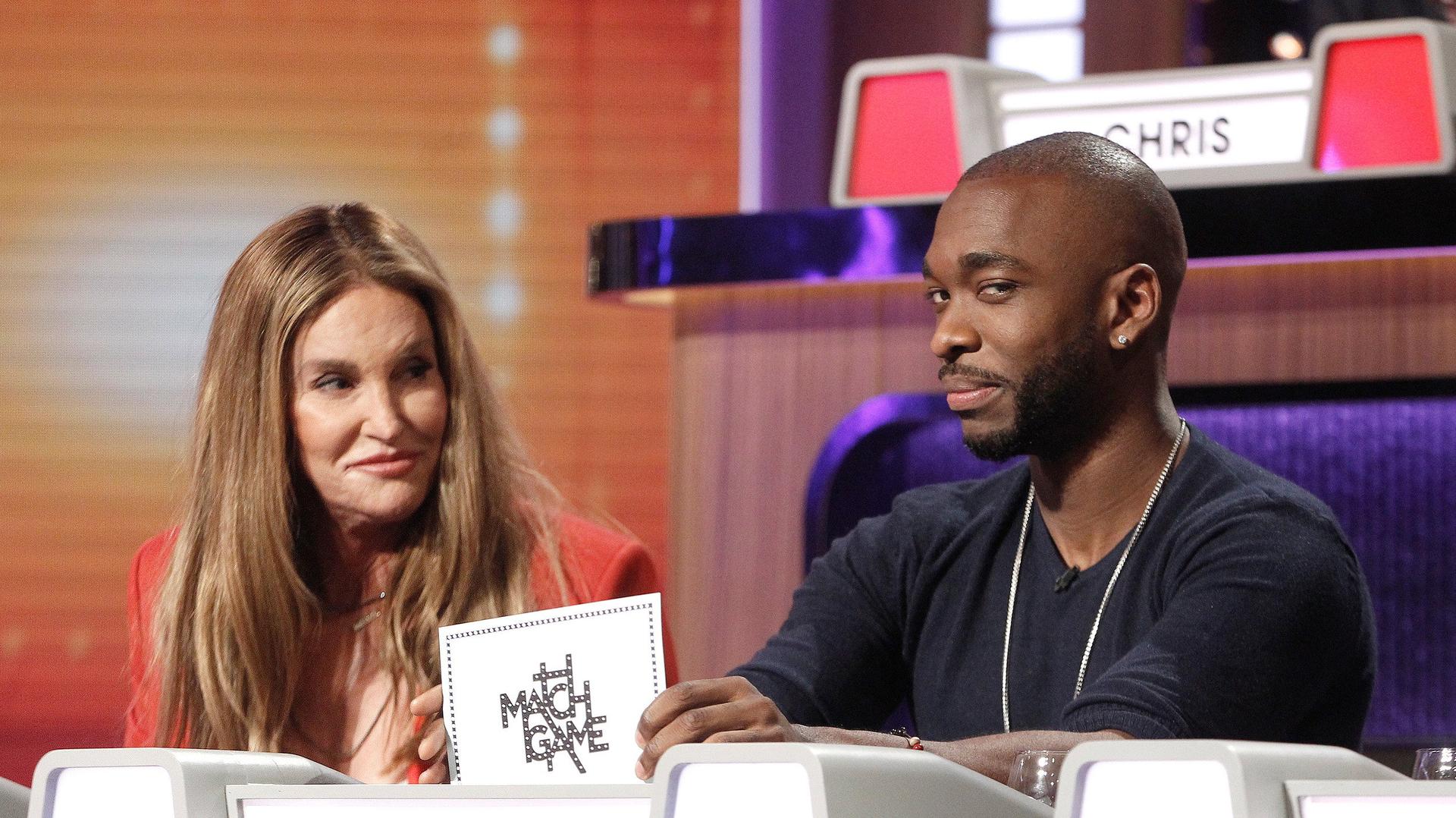 Still from Chris Parnell, Kym Whitley, Rob Riggle, Caitlyn Jenner, Jay Pharoah, Sarah Chalke