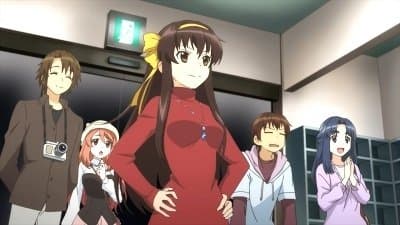 Still from A Plot by Haruhi Suzumiya