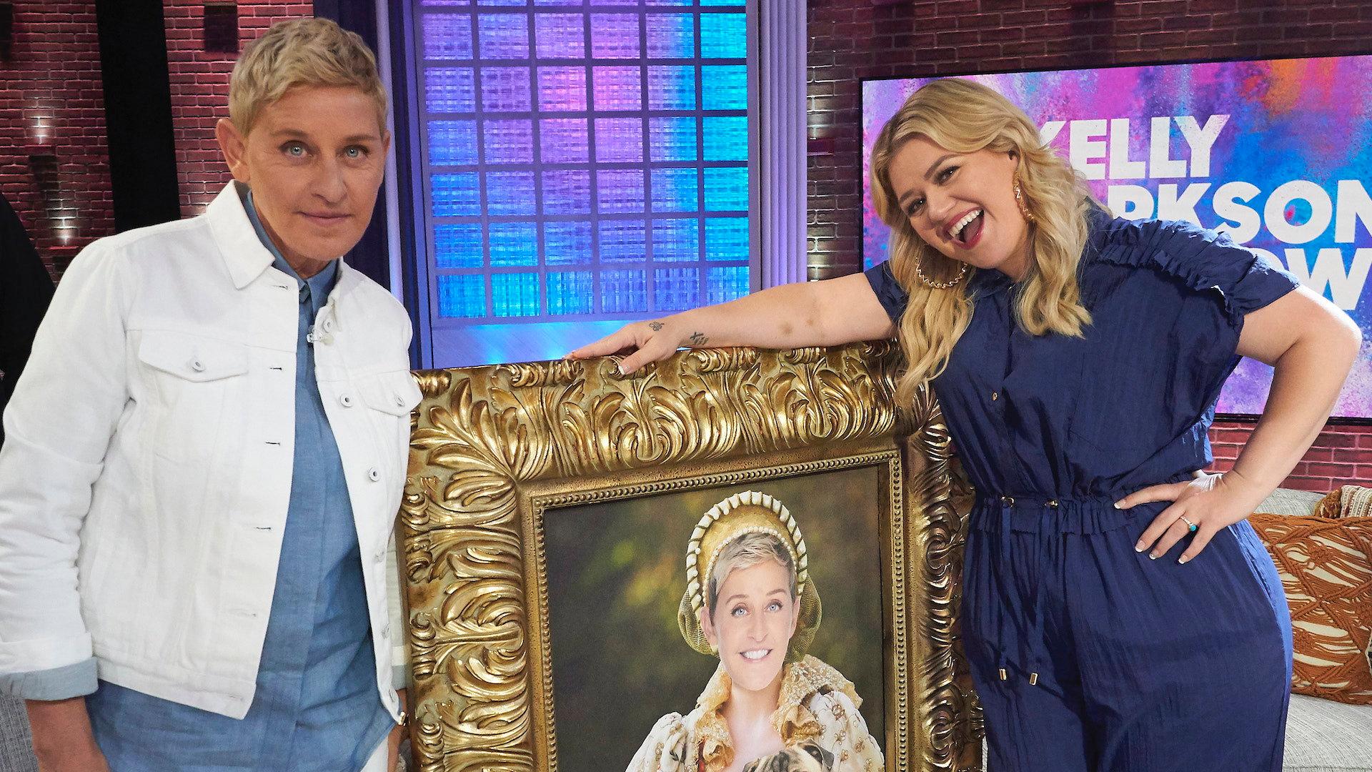 Still from Ellen DeGeneres; John Legend