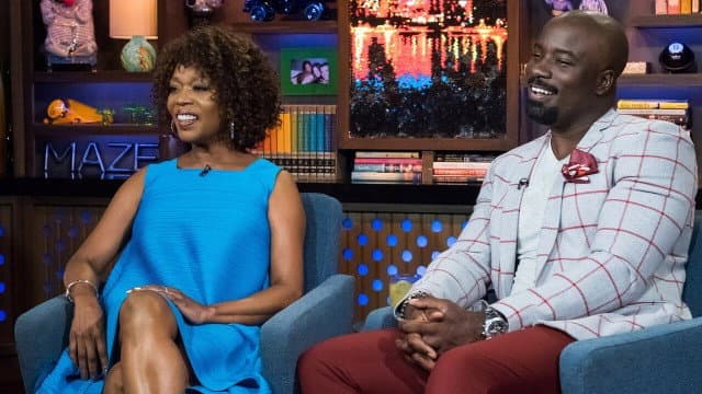Still from Mike Colter; Alfre Woodard