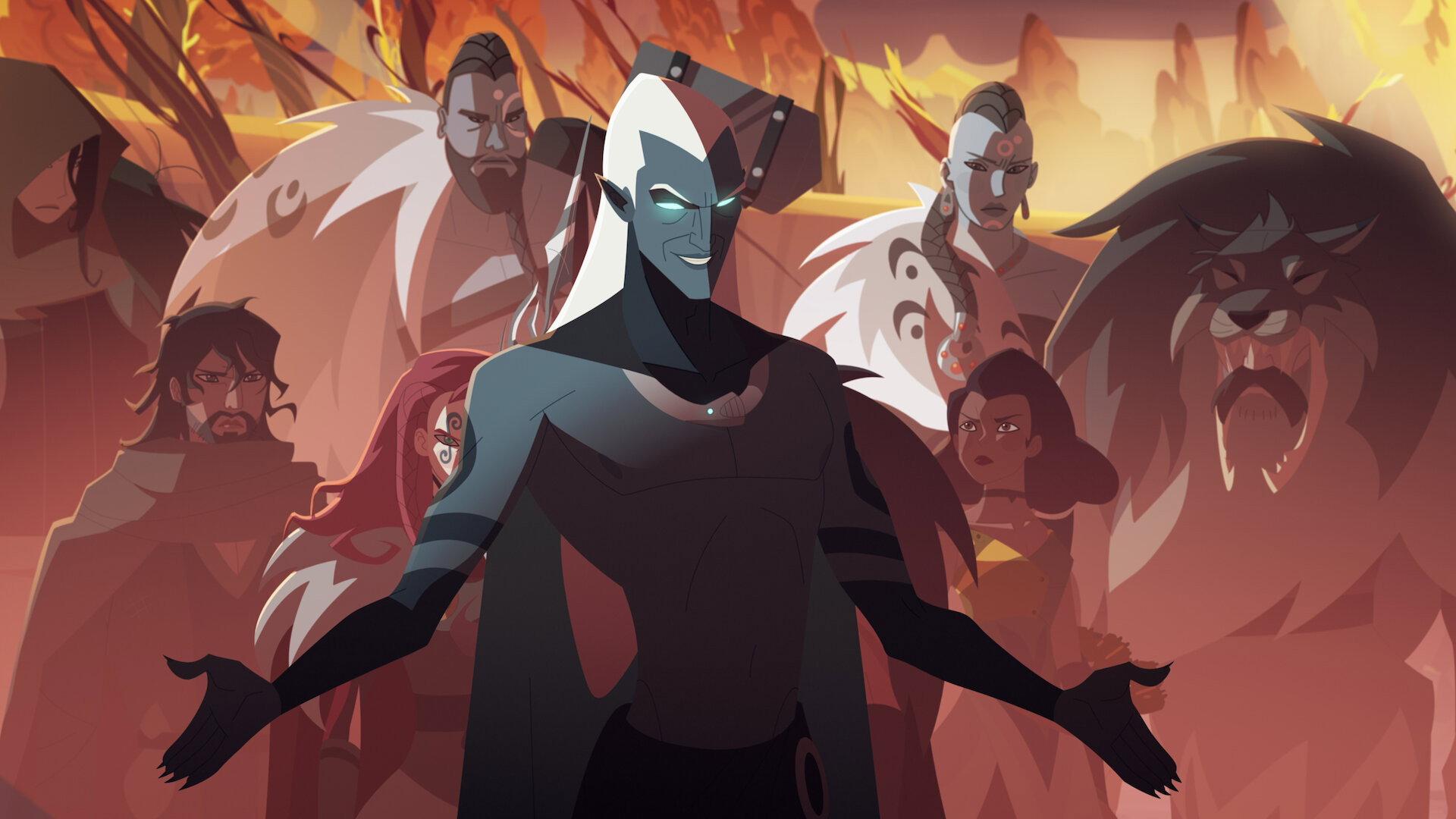 Still from The Scapegoat God