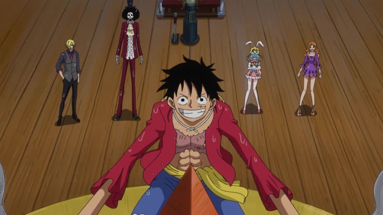 Still from Climbing Up a Waterfall! A Great Journey Through the Land of Wano's Sea Zone!