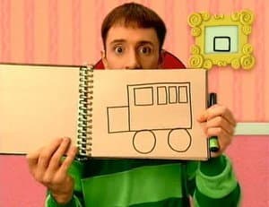 Still from Draw Along with Blue
