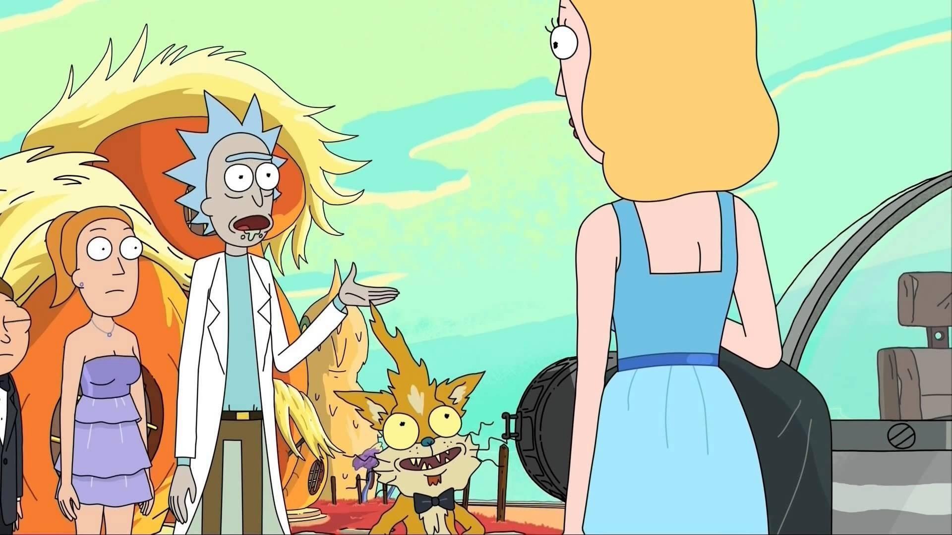 Still from The Wedding Squanchers