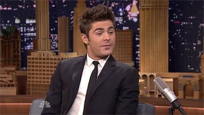 Still from Zac Efron, Guy Fieri, Sarah McLachlan