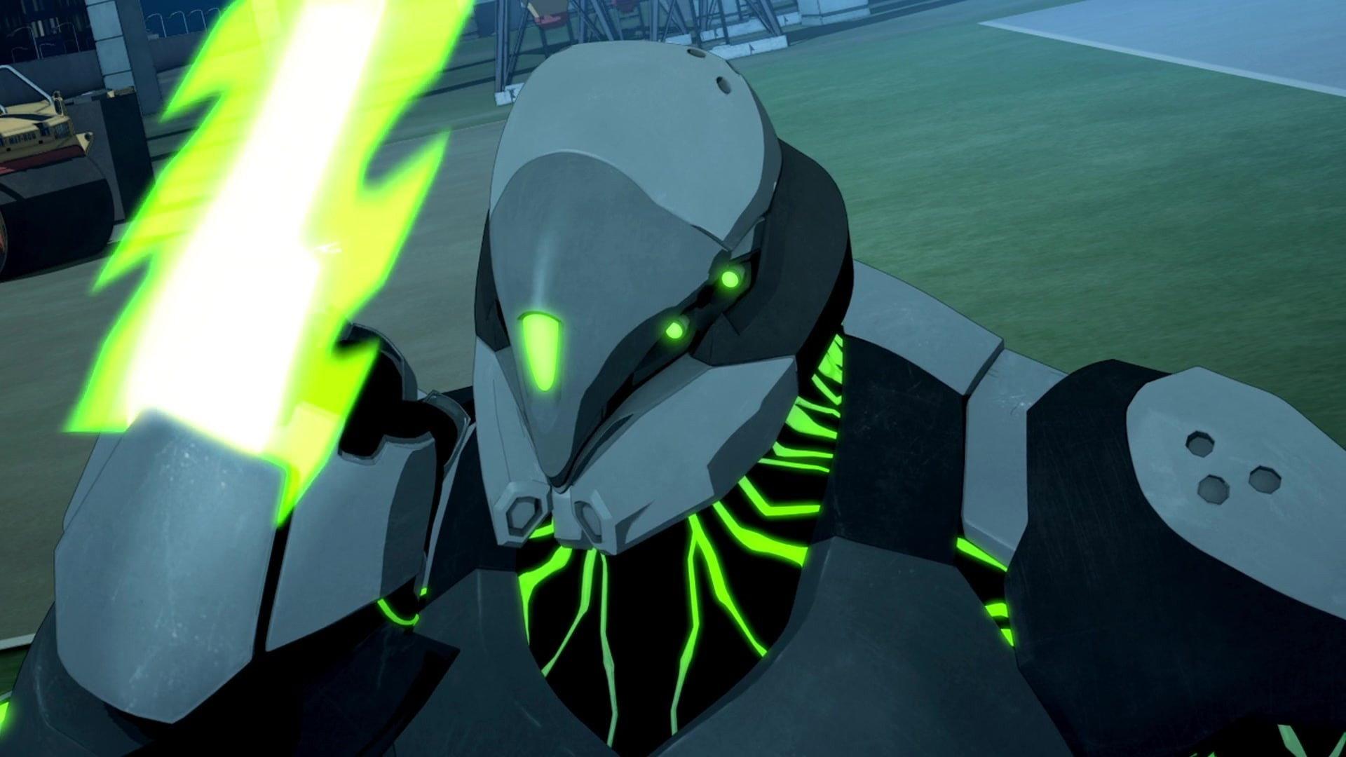 Still from Titanium vs. Iron
