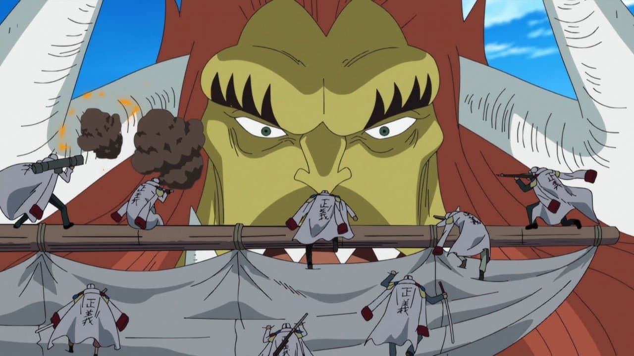 Still from A Descendent of the Beast! Little Oars Jr. - Full Speed Ahead!