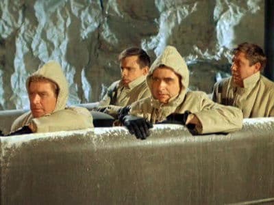 Still from Flaming Ice