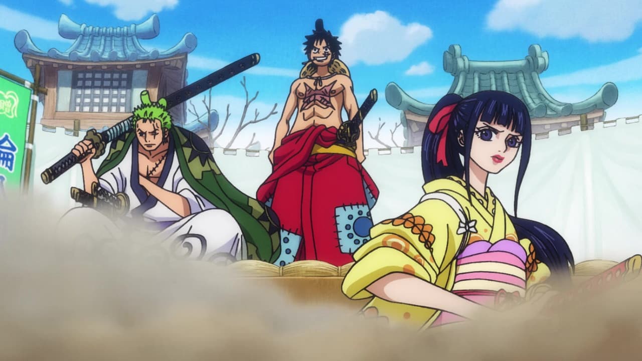 Still from Luffy Rages! Rescue Otama from Danger!