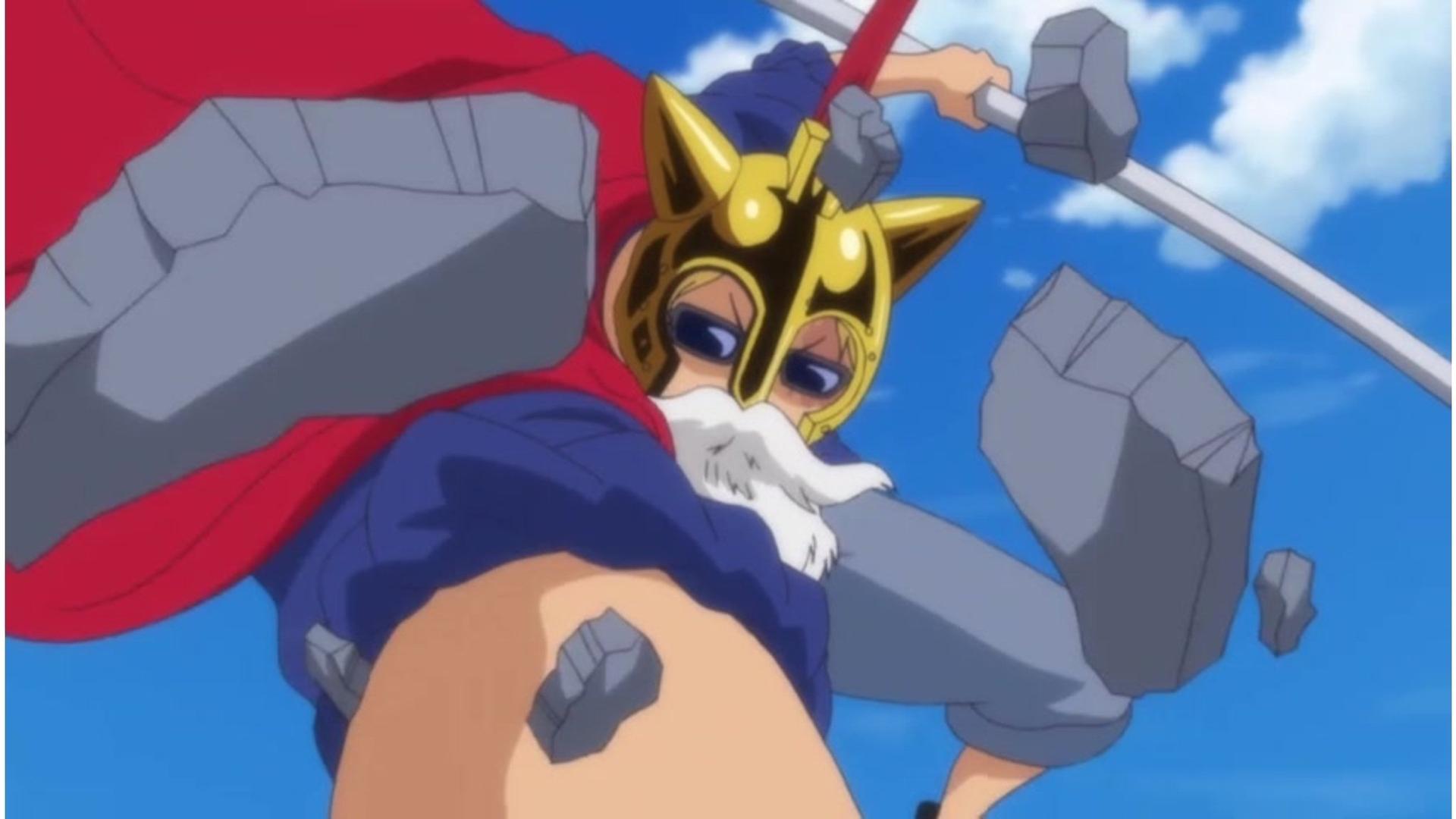Still from Dragon Claw Strikes! Lucy's Intimidating Attack!