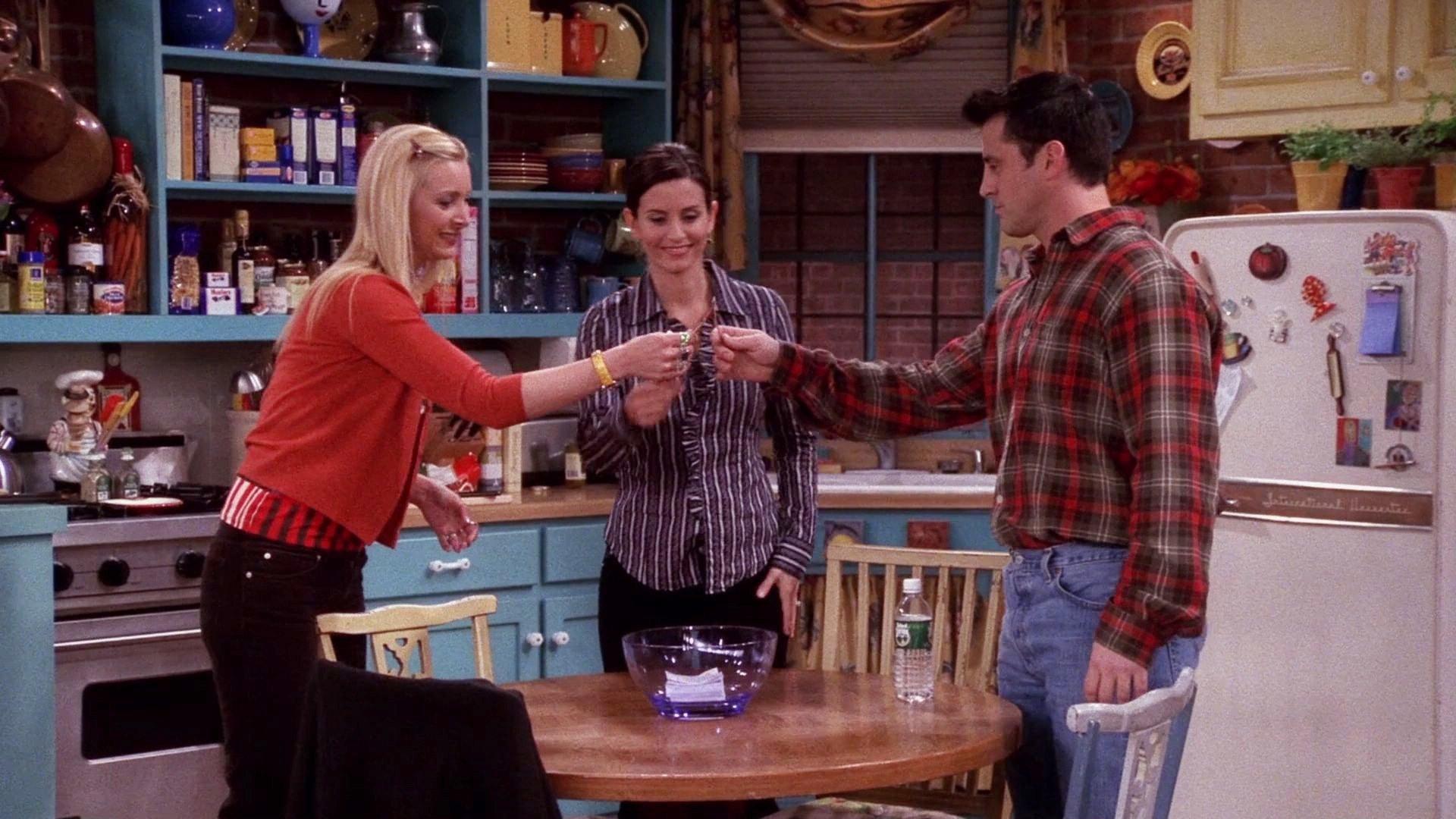 Still from The One with the Lottery