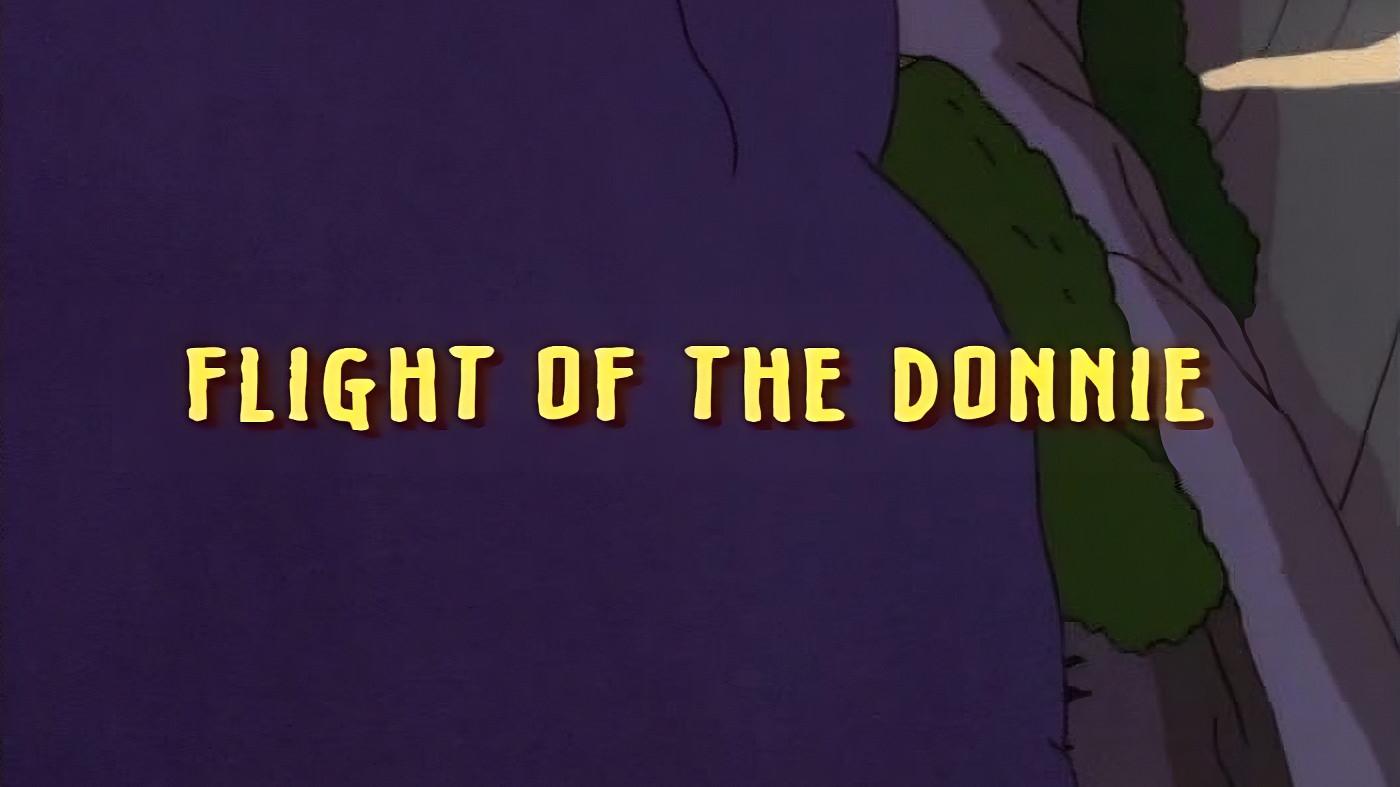Still from Flight of the Donnie