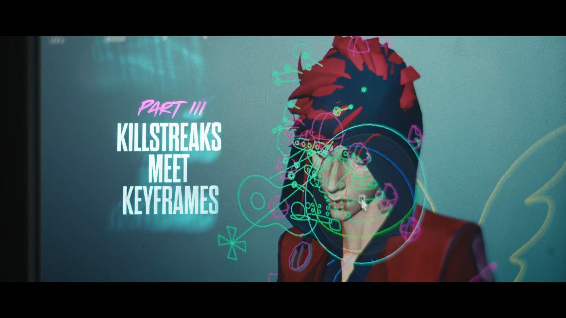 Still from Bridging the Rift: Killstreaks Meet Keyframes