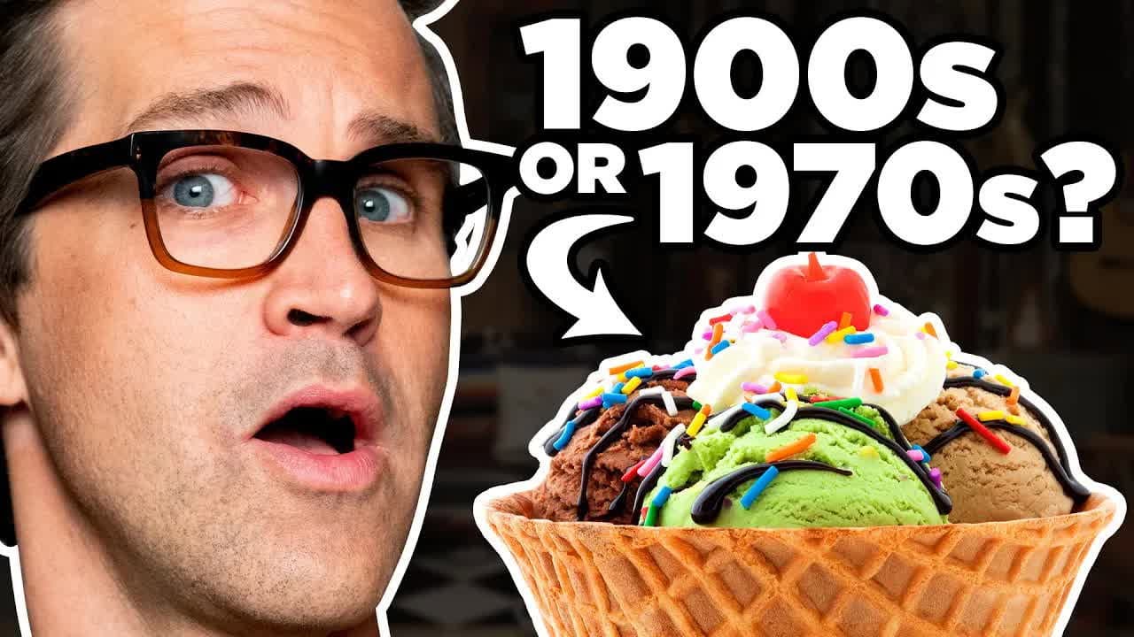 Still from 100 Years Of Ice Cream Taste Test