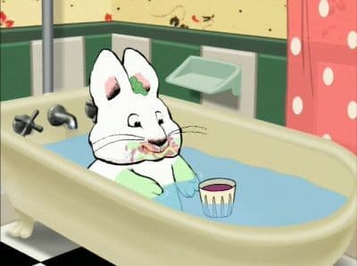 Still from Max's Bath