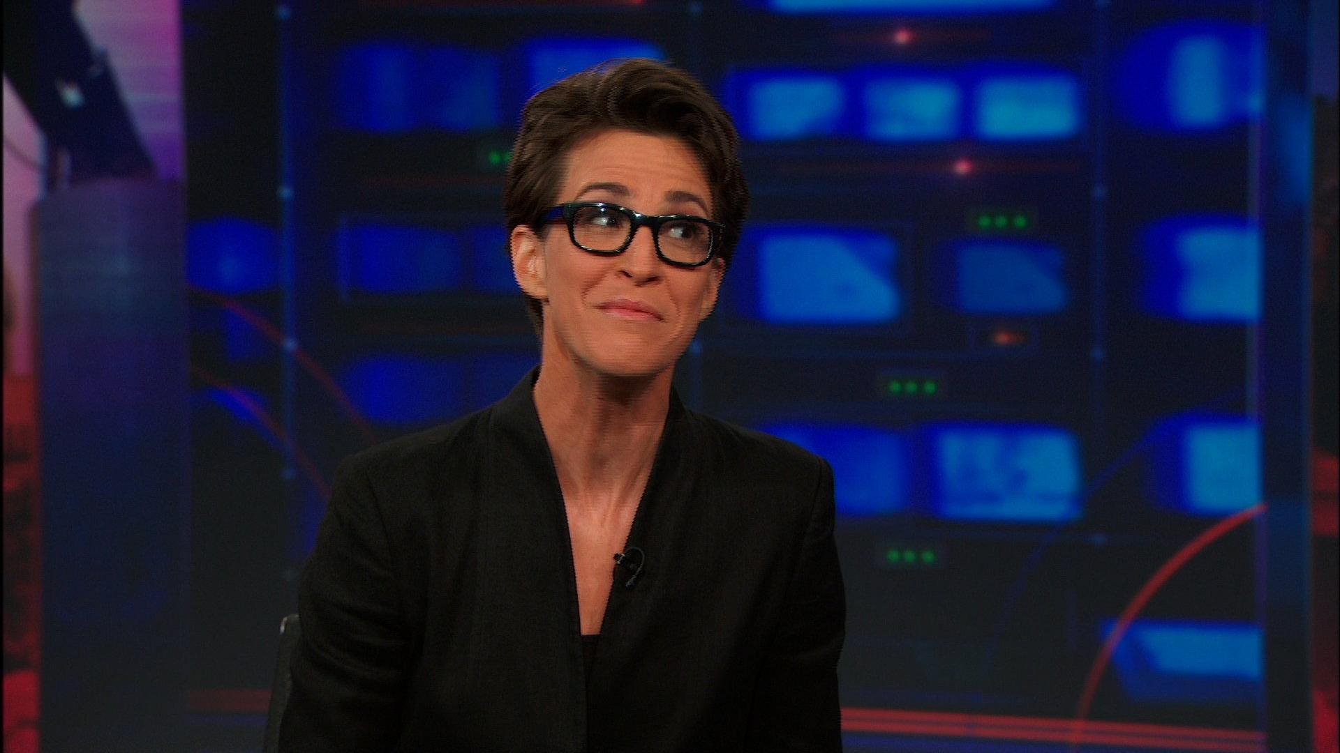 Still from Rachel Maddow