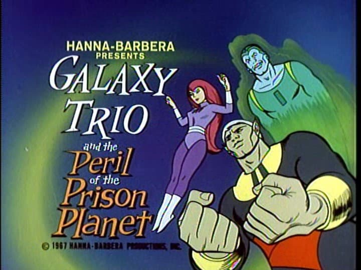 Still from The Galaxy Trio and the Peril of the Prison Planet