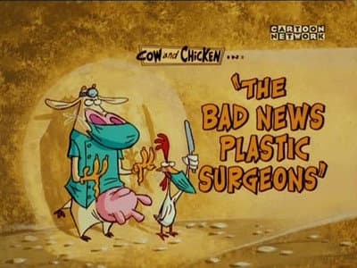Still from The Bad News Plastic Surgeons