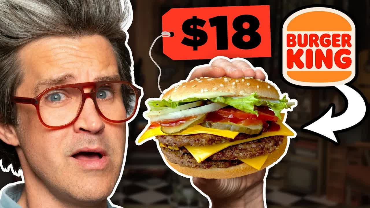Still from Most Expensive Fast Food Items (Taste Test)