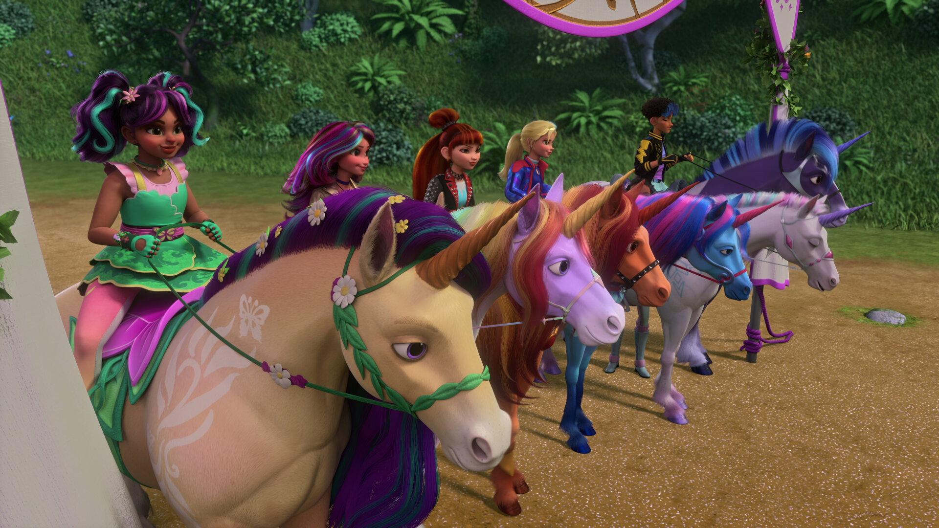 Still from The Race