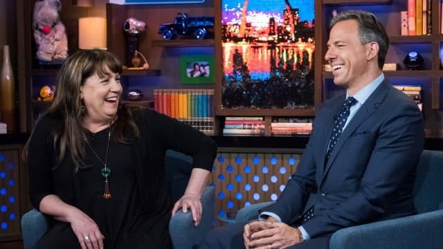 Still from Ann Dowd; Jake Tapper