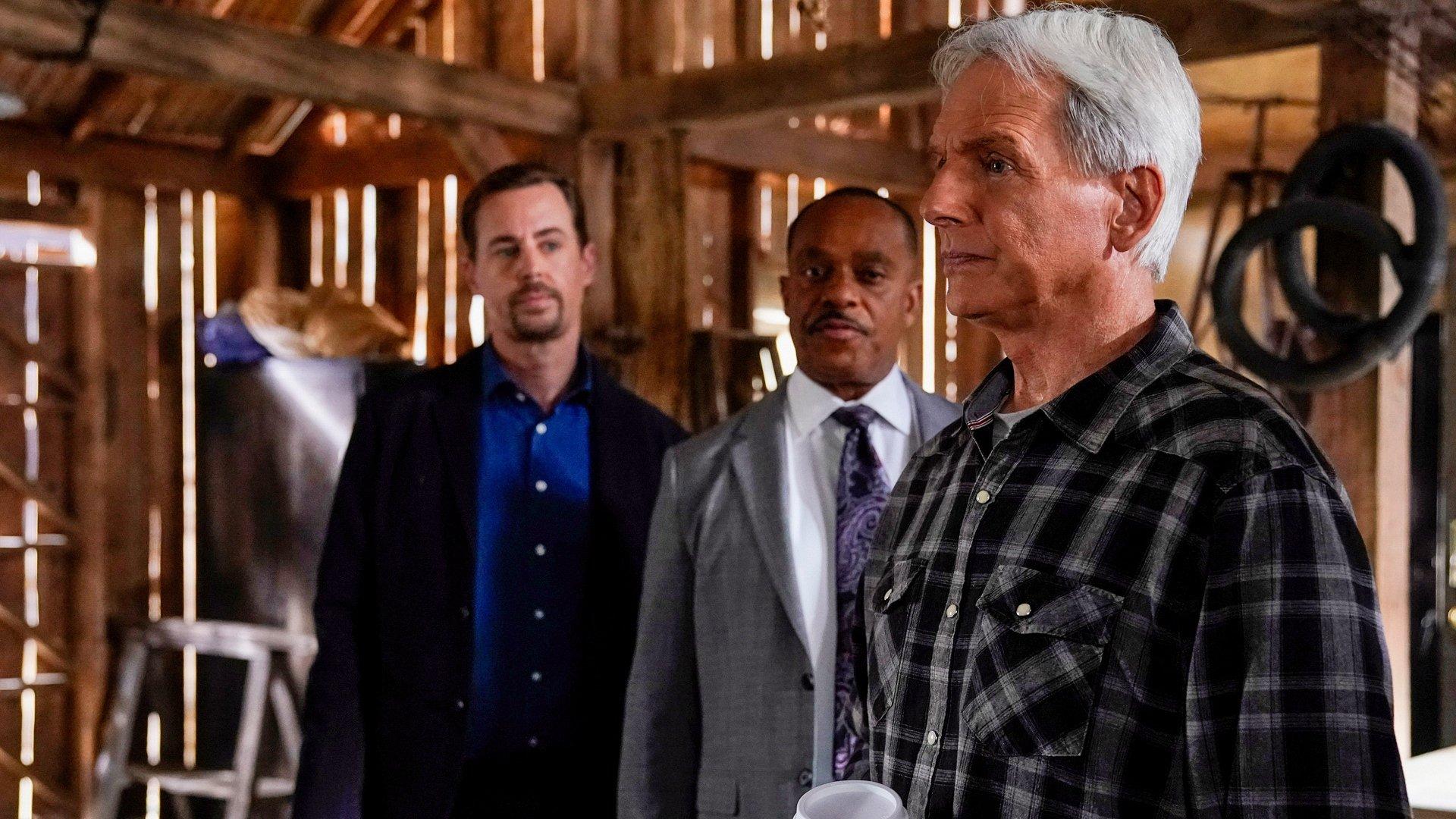 Still from Nearly Departed