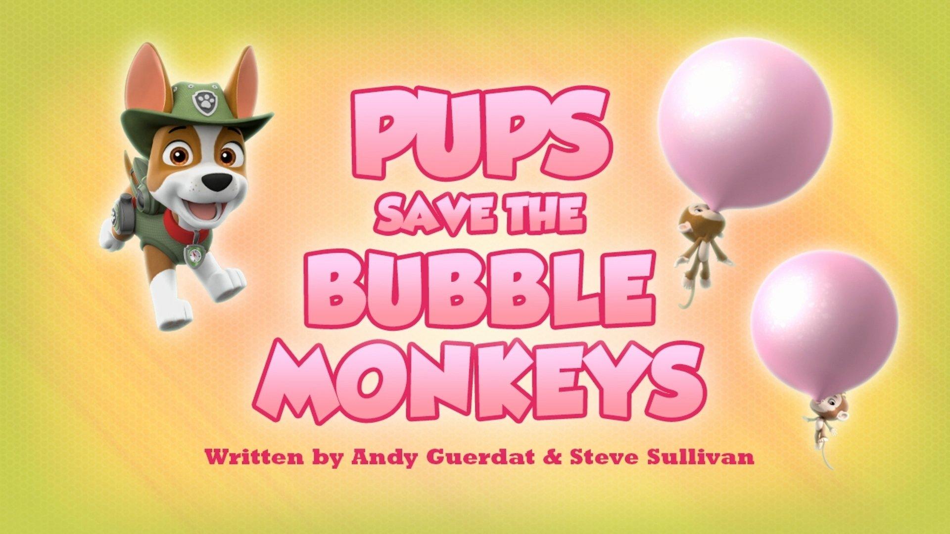 Still from Pups Save the Bubble Monkeys