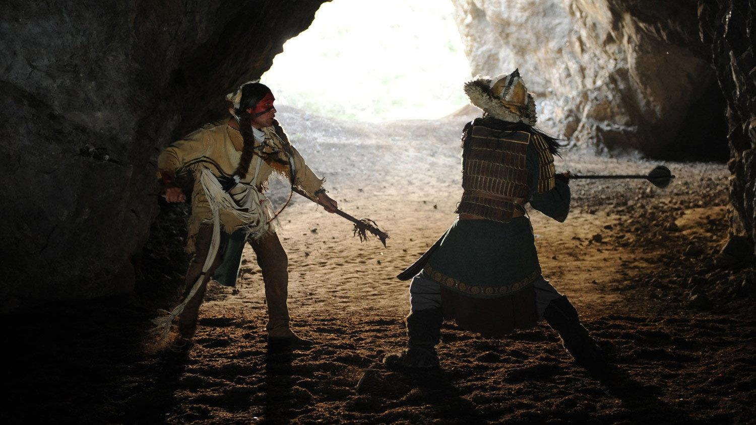 Still from Comanche vs. Mongol