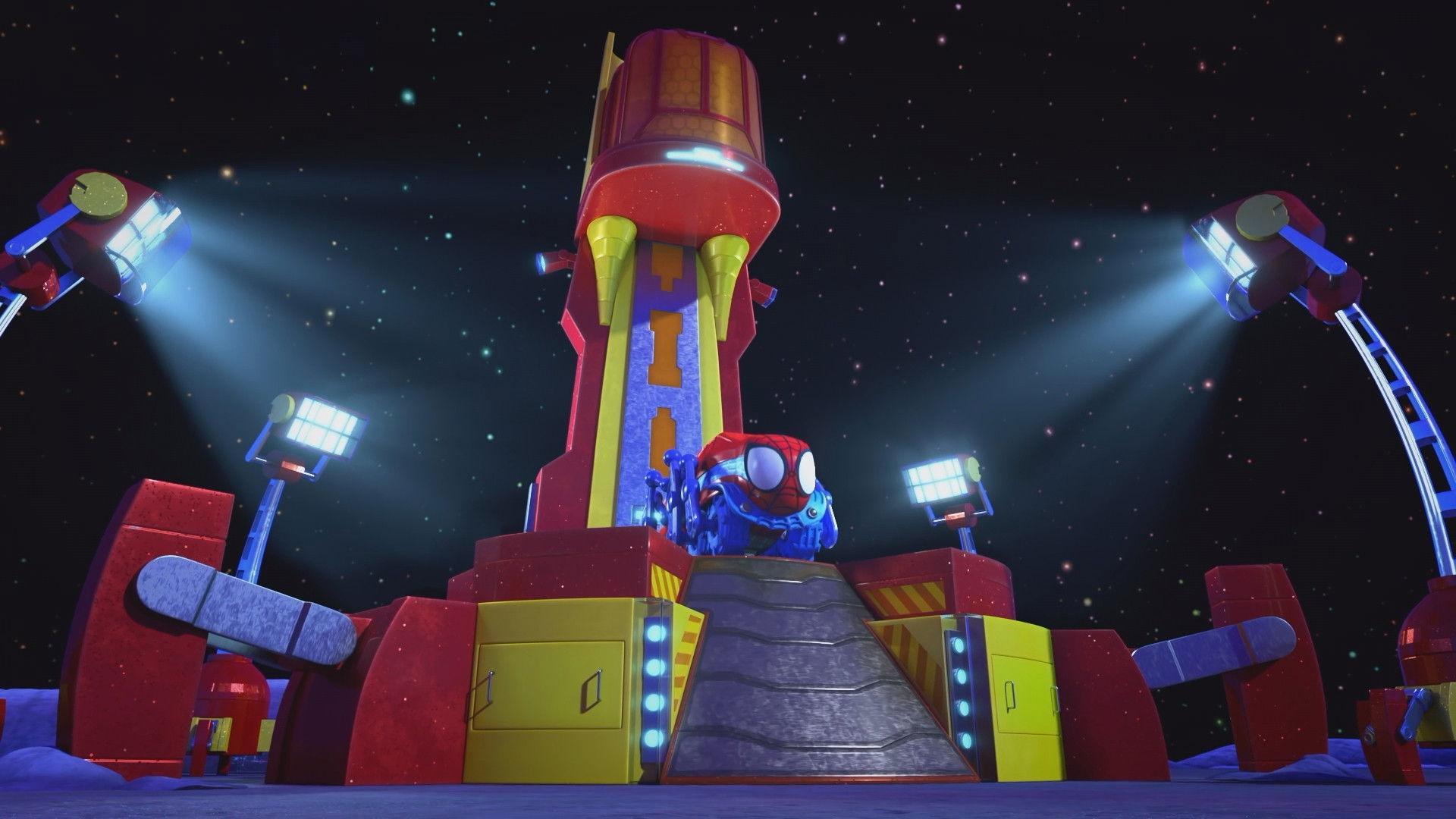 Still from Spideys in Space!
