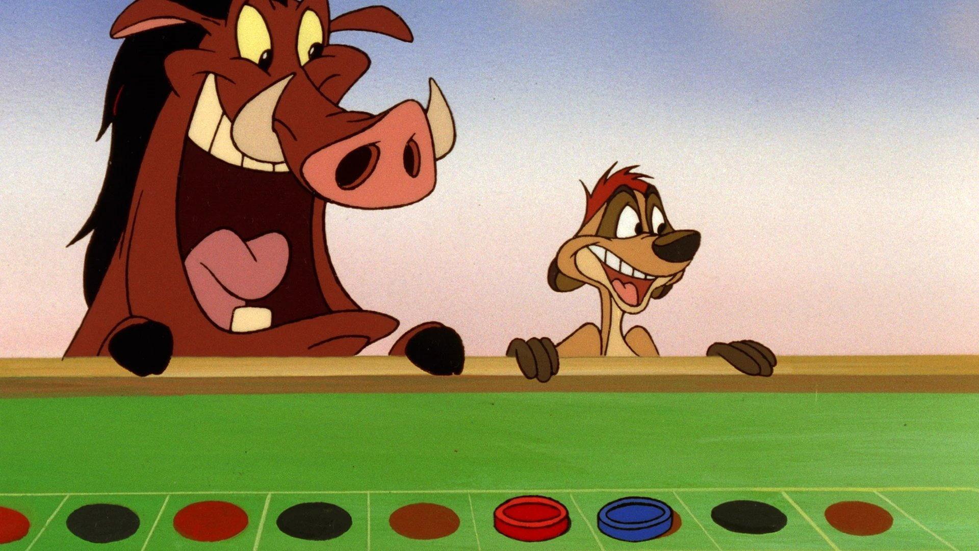 Still from Luck Be a Meerkat