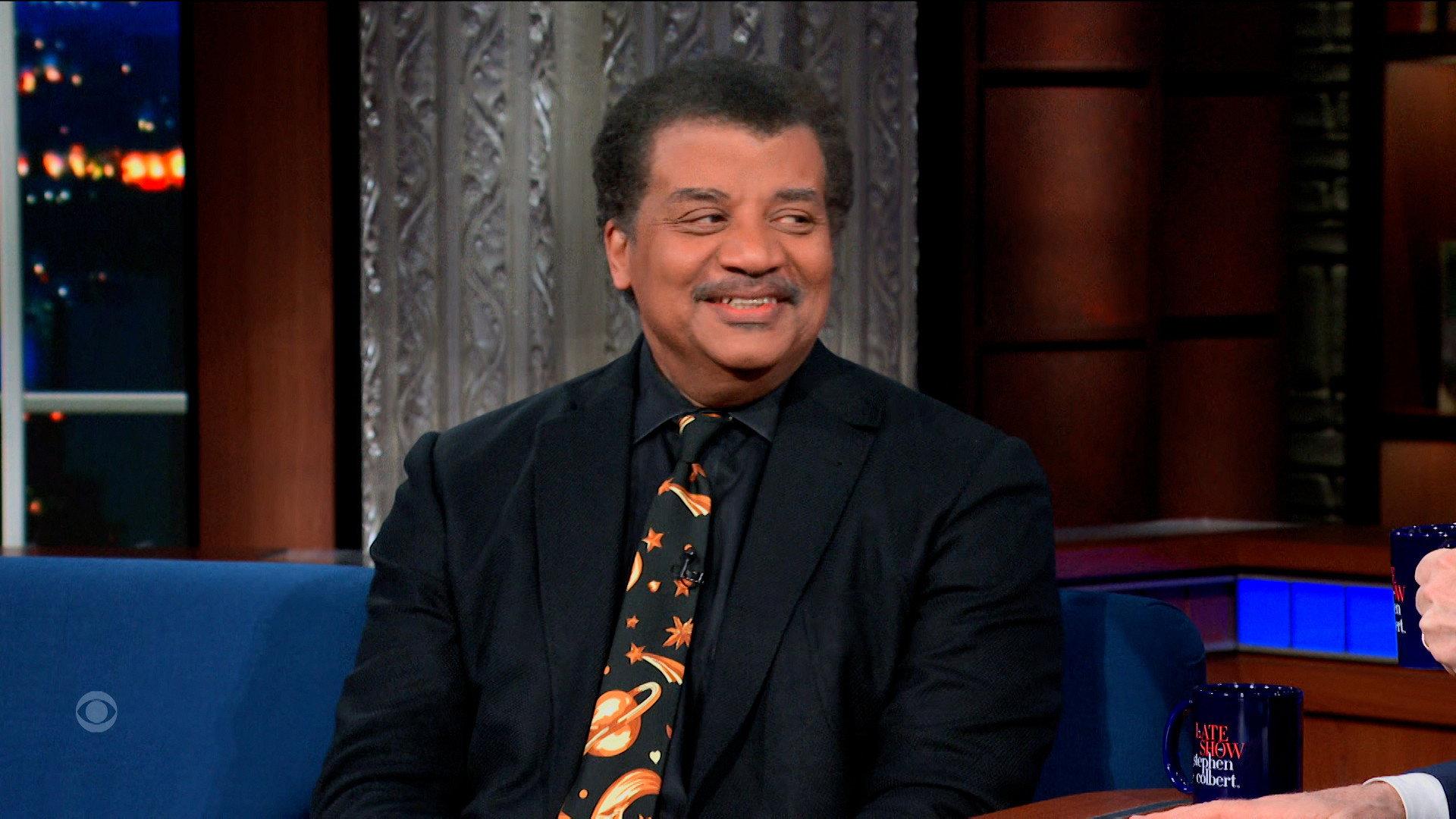 Still from 3/6/24 (Neil deGrasse Tyson, Ariel Elias)