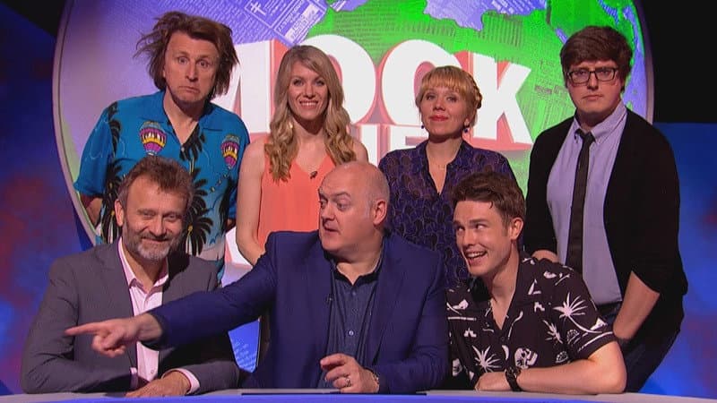 Still from Glenn Moore, Ed Gamble, Kerry Godliman, Milton Jones, Rachel Parris