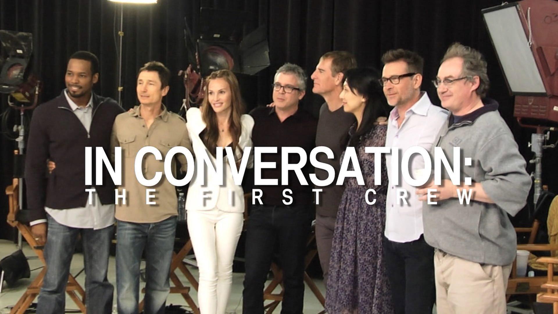 Still from In Conversation: The First Crew