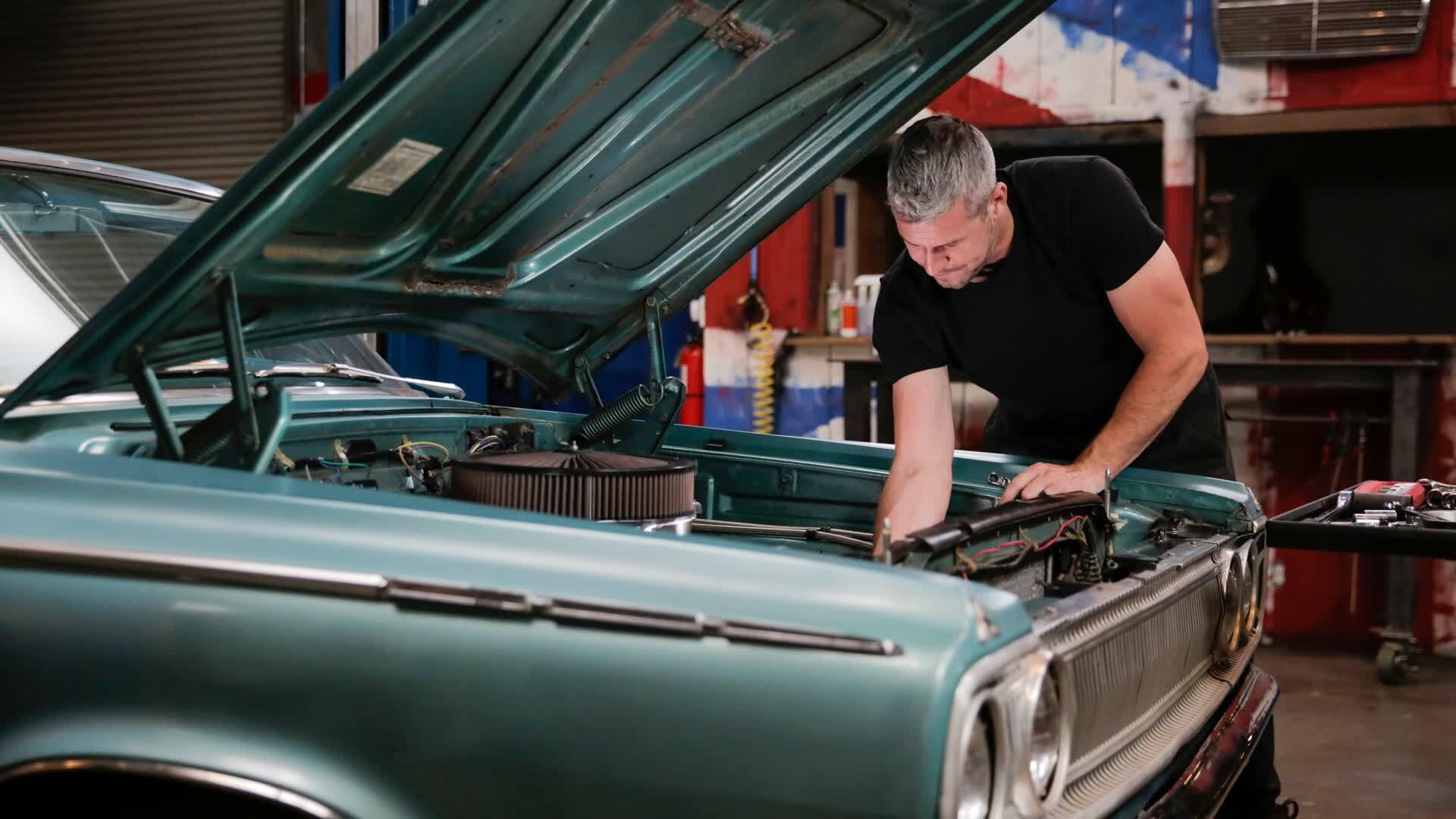 Still from Mopar for the Course