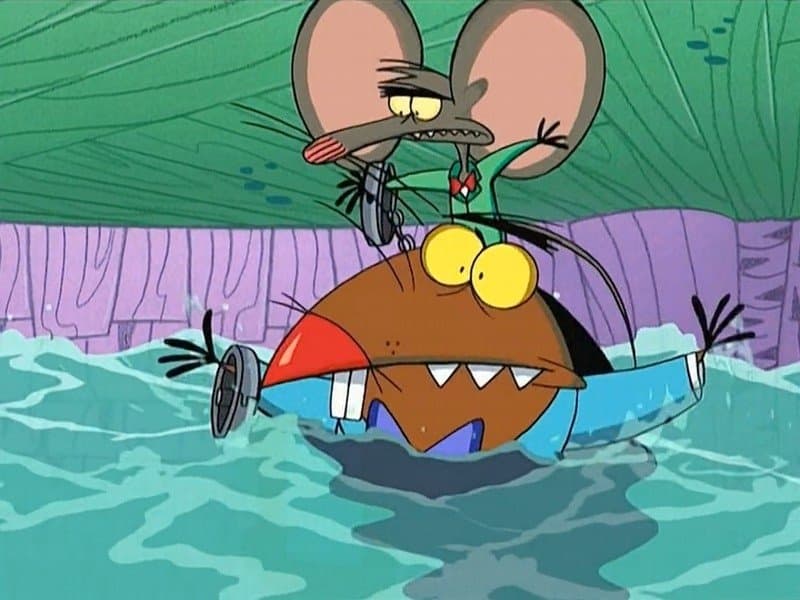 Still from The Posei-Dam Adventure