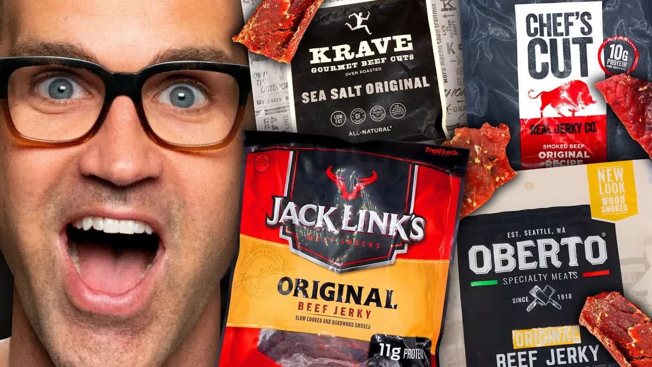 Still from What's The Best Beef Jerky? Taste Test