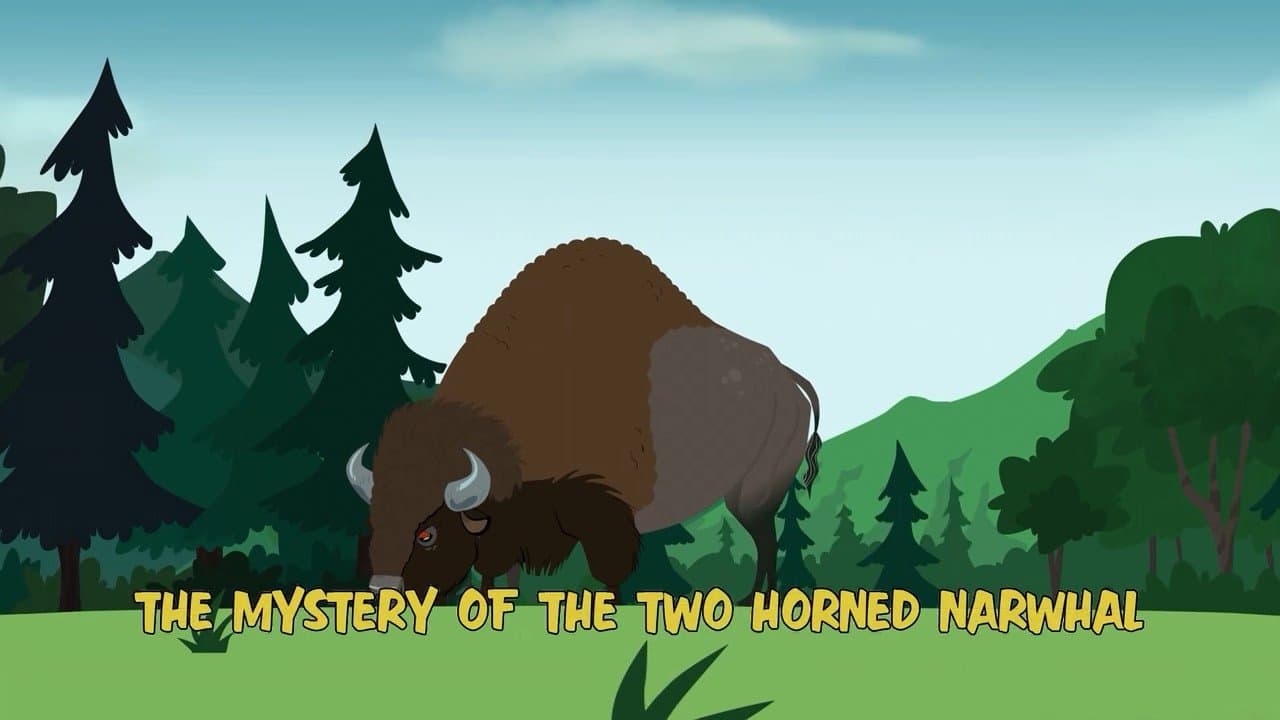 Still from Mystery of the Two Horned Narwhal